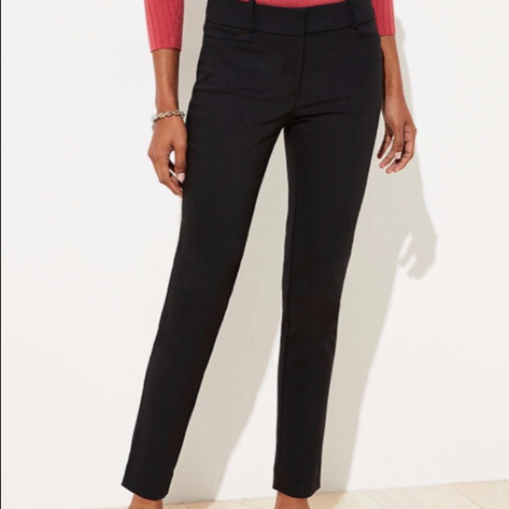 Loft Black Ankle cut trousers